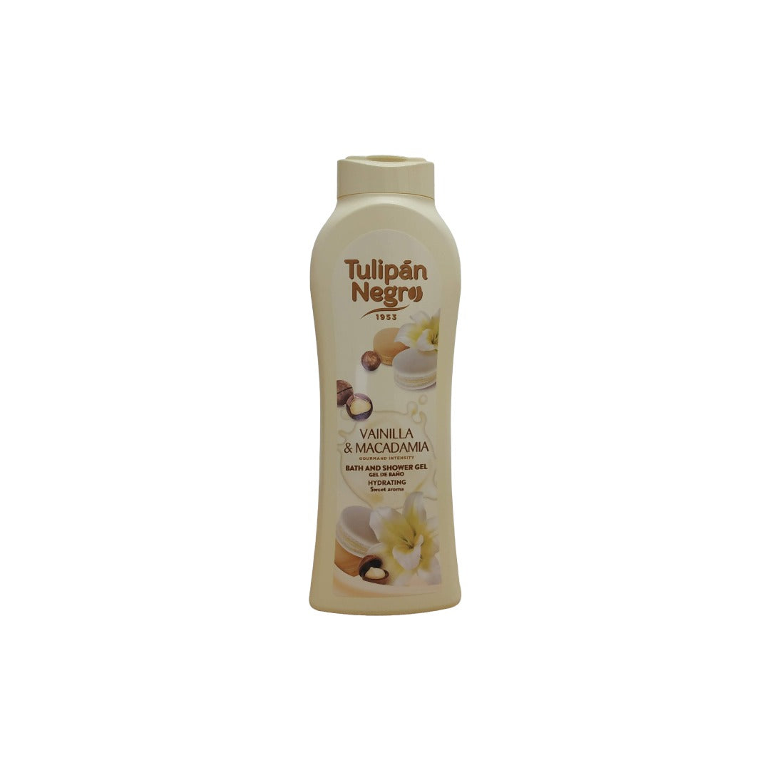 Gel douche Tulipán Negro – Vanille & Macadamia