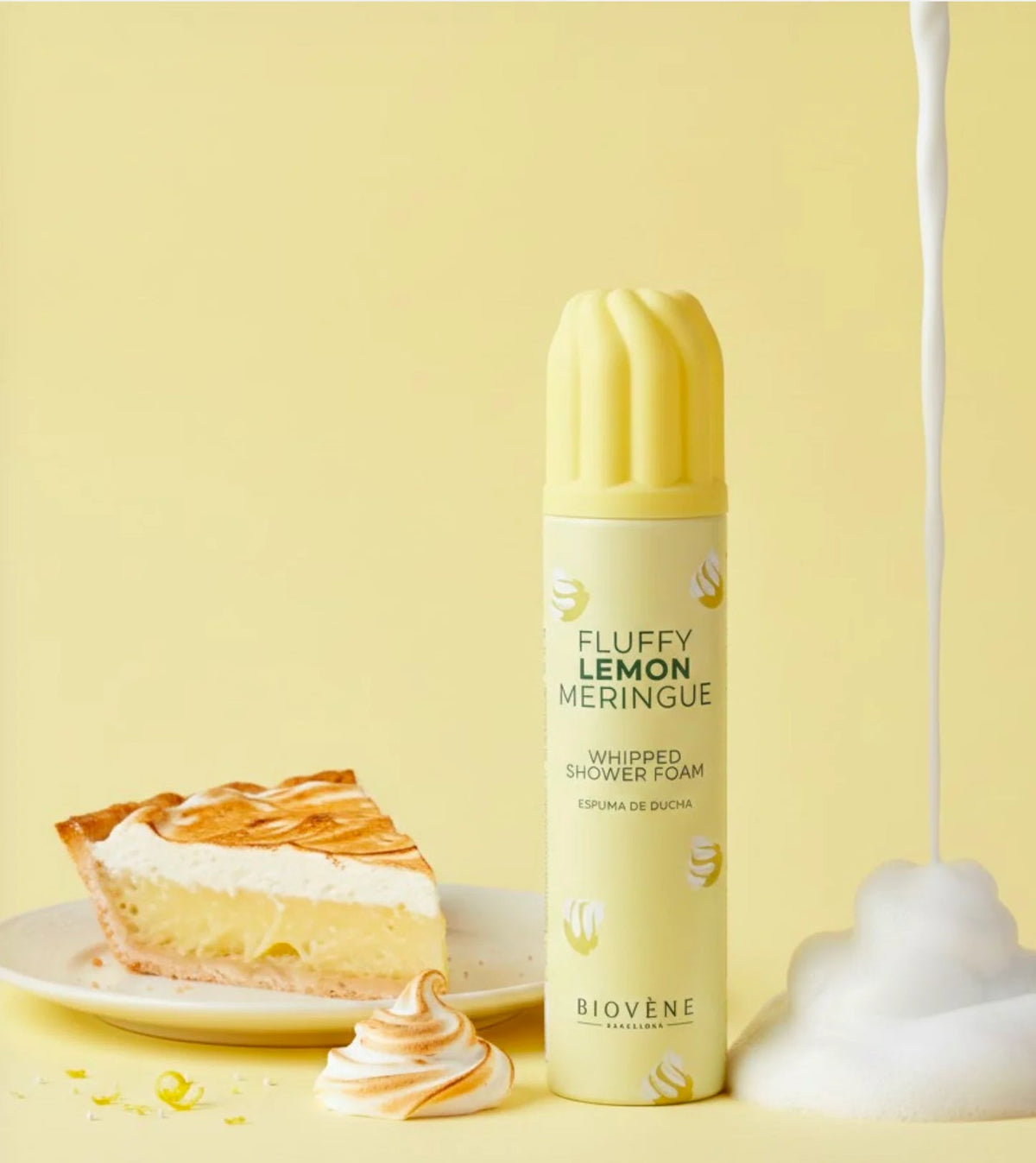 Mousse de douche Biovène – Fluffy Lemon Meringue